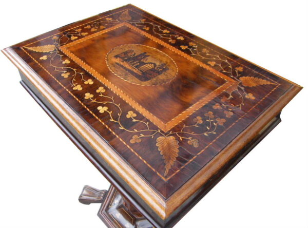 630 Sold Irish Killarney Antique Table Circa 1870