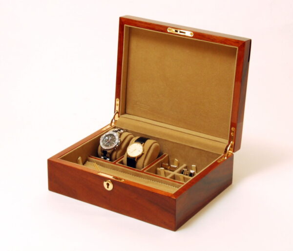 1036 Sold Rosewood Manning Jewellery Box - Ireland - Gift