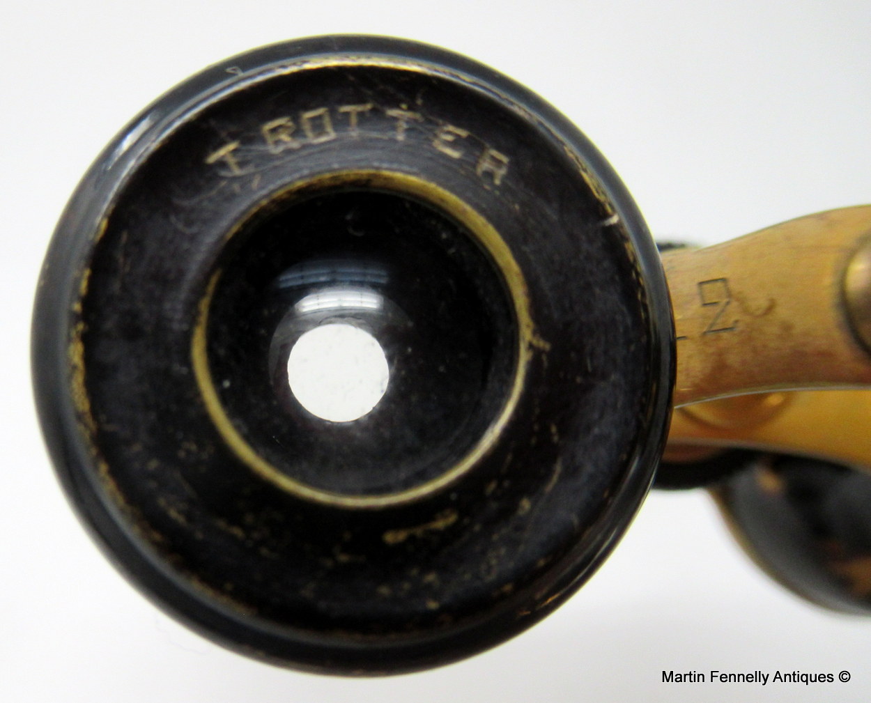 374 Sold Fine Pair Tortoiseshell and Ormolu Opera Glasses John Trotter Edinburgh 19thCt - Image 4