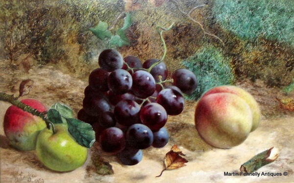 684 Sold Pair - William Hughes (British, 1842-1901) - Still Life's - Paintings