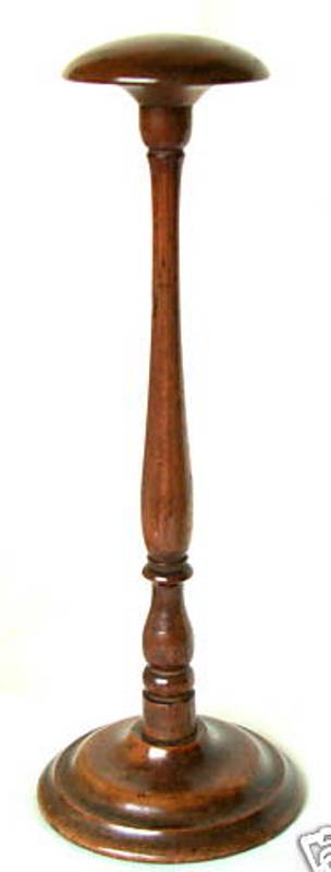 739 Antique Barrister Wig Stand Circa 1820