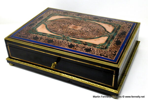 732 Sold French Casket - Circa 1890 - Stunning Museum Quality Piece