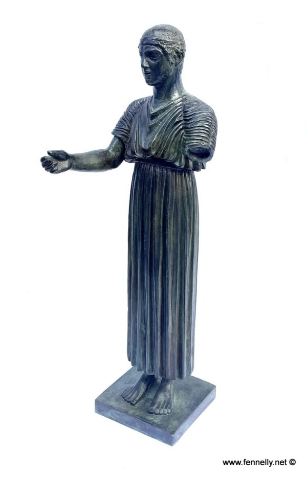 189 Sold Bronze Statue - The Charioteer of Delphi - Museum of Greece