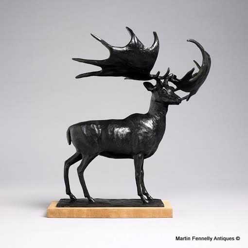 570 All Sold Paul Ferriter Bronze - Series of 9- Numbered and Signed - Giant Irish Elk