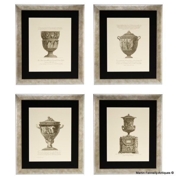 800 Set of Four Classical Giovanni Battista Framed Engravings