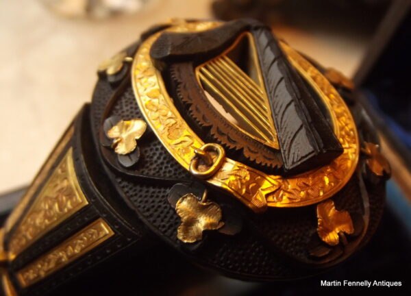 893 Sold Superb Bog Oak Bracelet - Rare - Circa 1880 - Magnificent Museum Piece