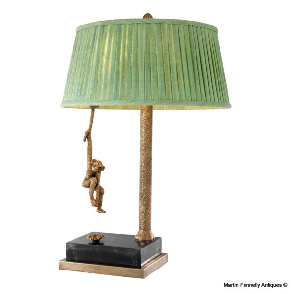 M117 Sold The Jungle Table Lamp in The Maison Charles Style of The 1970'S