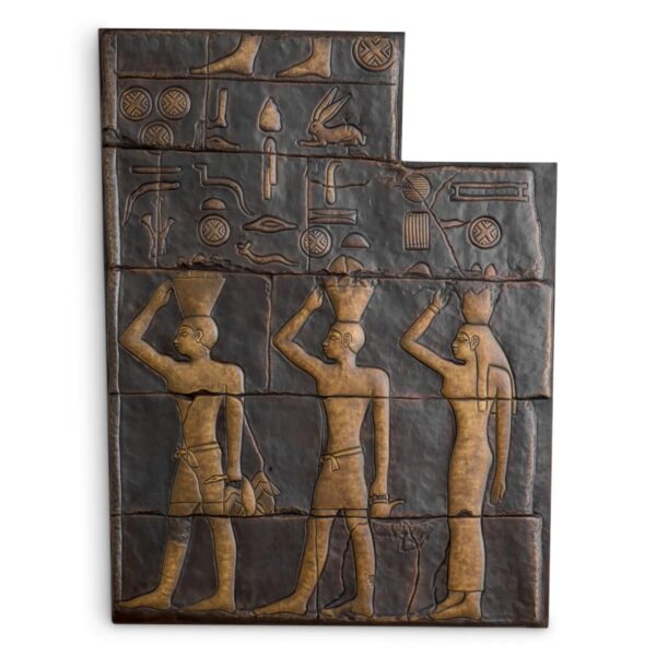 M174 Wall Plaque Sebennytos - Bronze Finish - Egypt