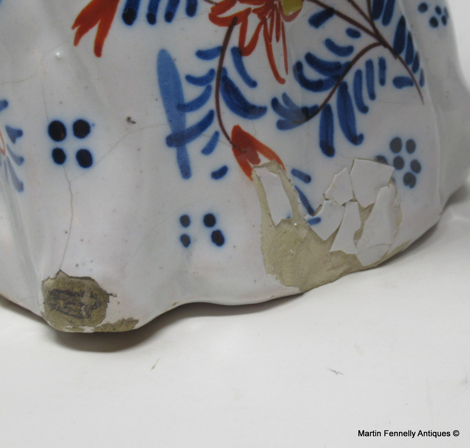 394 Delft Dutch Toby Jug - Late 19th Century - Blue and White - Image 6