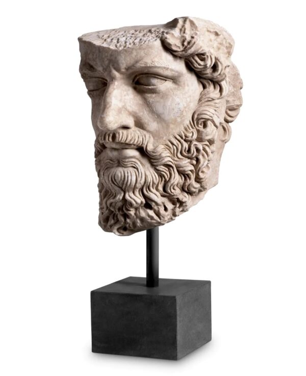424 Sold 'Bust of Lucius Verus' - Met Museum and Eichholtz Collection - Marble