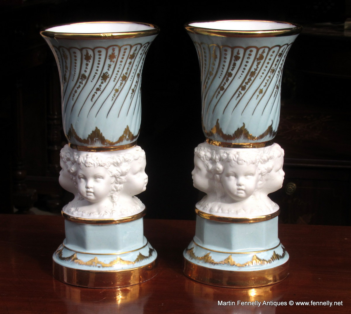 162 French Paris Porcelain and Bisque Vases - Circa 1890 - Image 2