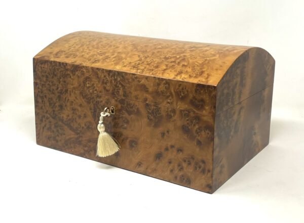 101 Rare Thuya Wood Dome Jewellery Casket – Manning of Ireland – Irish