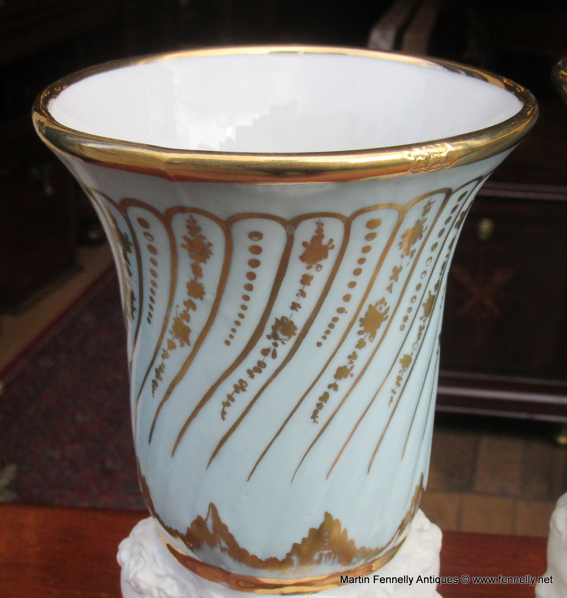 162 French Paris Porcelain and Bisque Vases - Circa 1890 - Image 4