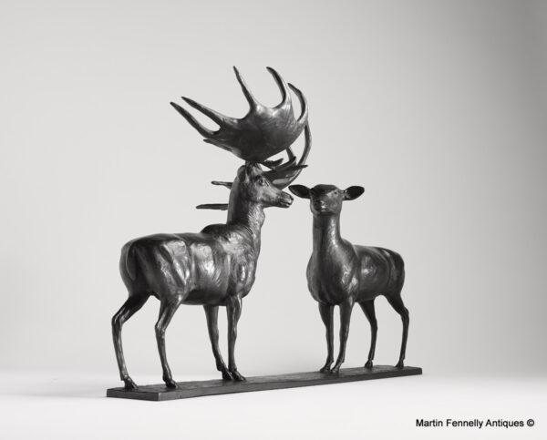 157 Sold Paul Ferriter - The Giant Irish Elks - Superb Bronze by Ireland's finest Sculptor