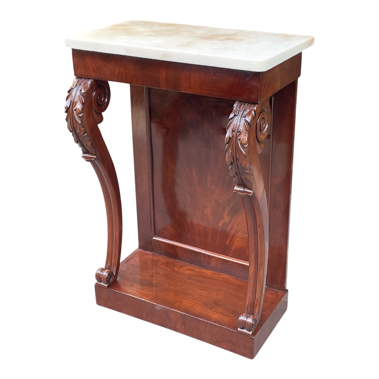510 Marble topped Mahogany Console Table - Excellent Condition - Circa1840