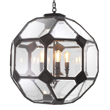 M043 The Olympia Lantern - Corey Damen Jenkins Design - Eichholtz