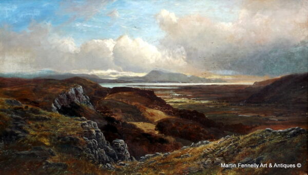 658 Sold Clarence Roe  1850-1909 - Oil on Canvas - 1885