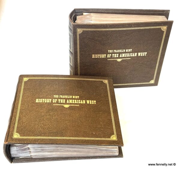 919 Sold 'History of the American West' Complete Franklin Coin Set