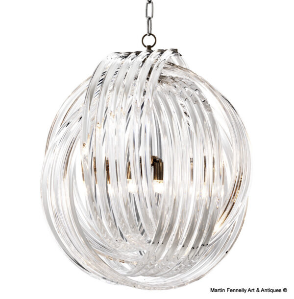 M035 Sold The Marco Polo - Murano Inspired Chandelier - Italian Design - Venini