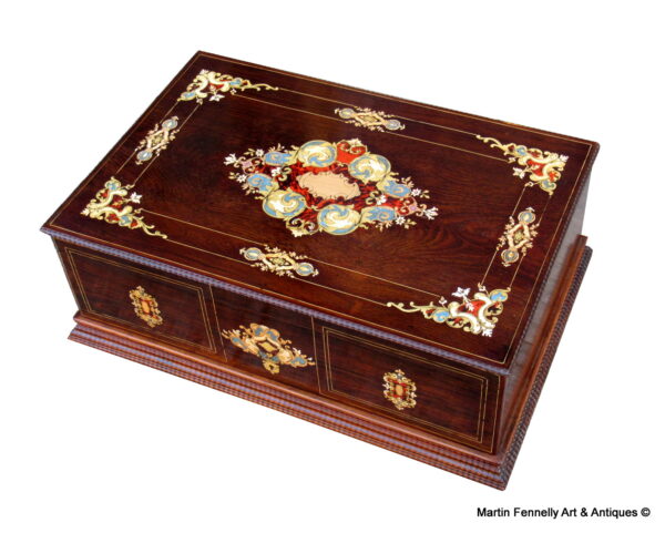 747 French Casket - Circa 1890 - Paris - Stunning Museum Quality Piece