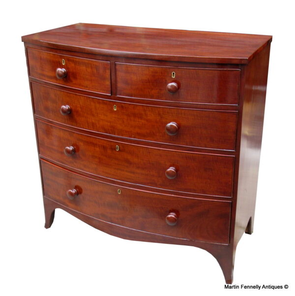 612 Sold Regency Chest of Drawers - Circa 1810 - Mahogany