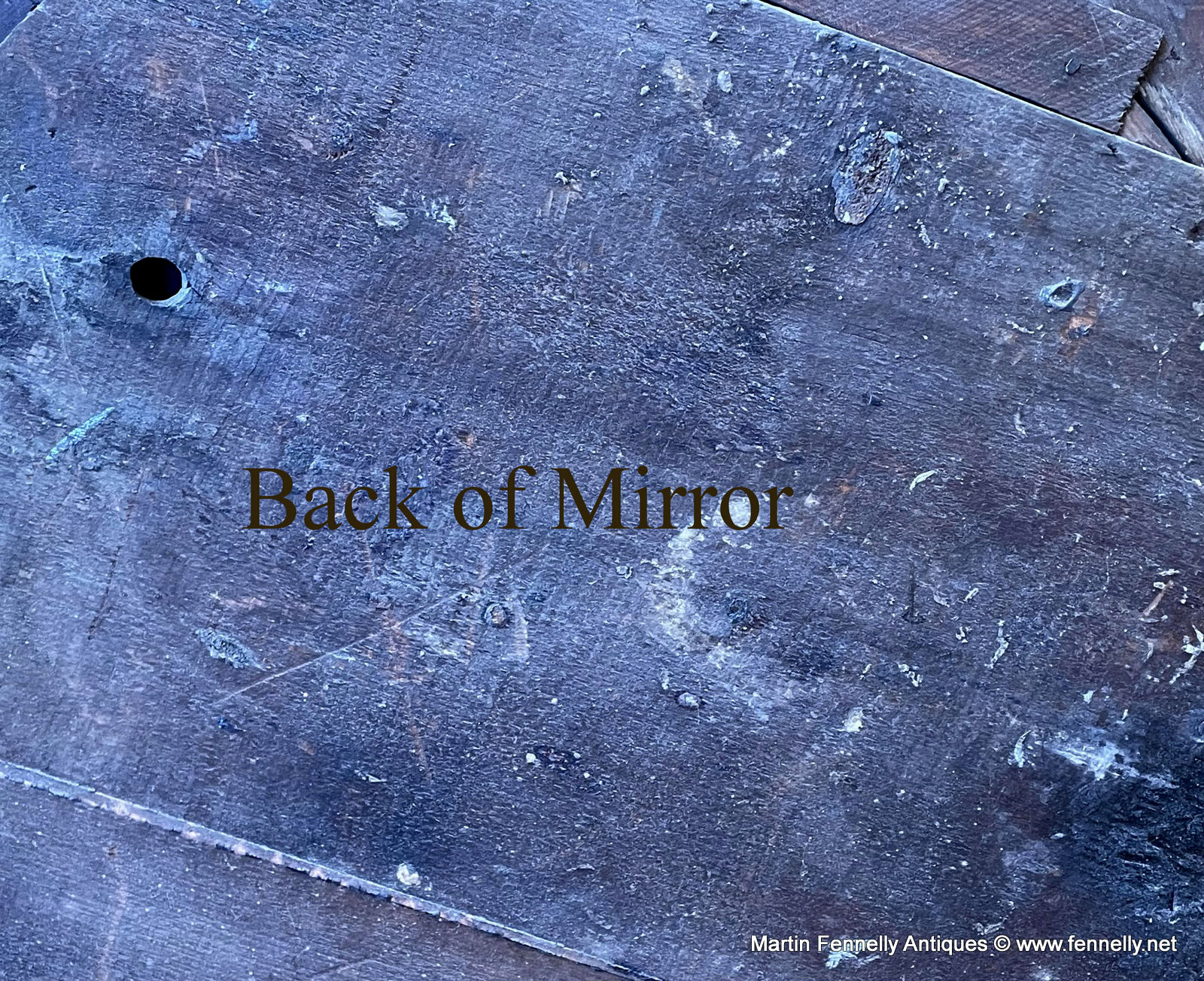 201 Antique Convex Mirror Circa 1880 - Image 3