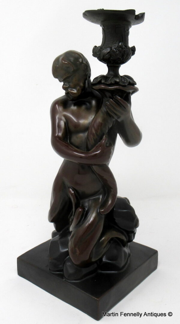 271 Fine Staffordshire Figure of a Triton John Flaxman by Wood Caldwell 1810