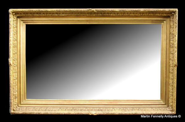 253 Sold Large Antique French Mirror Circa 1890 - Excellent Condition
