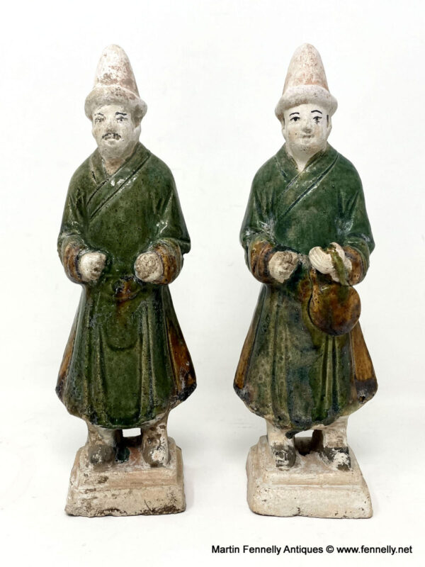 616 Sold Ming Dynasty - Pair Mingqi - 14th to 17th Century