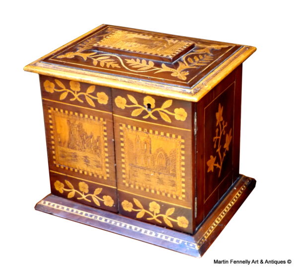 850 Sold Twin Door Killarney Wear Cabinet - Circa 1870 - Kerry Ireland