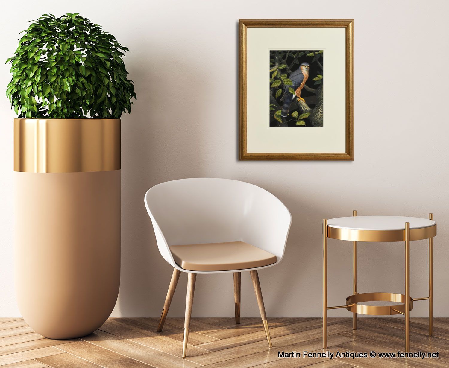 005 Julian Friers - Falcon - Oil on Board - Image 7