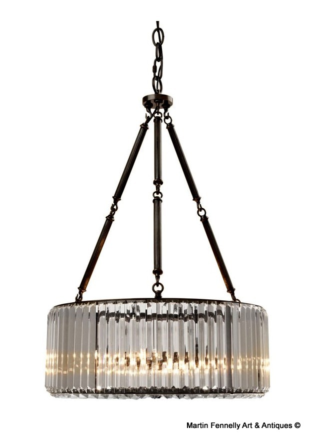 539 The Infinity Chandelier - Art Deco Style - Large - Image 2