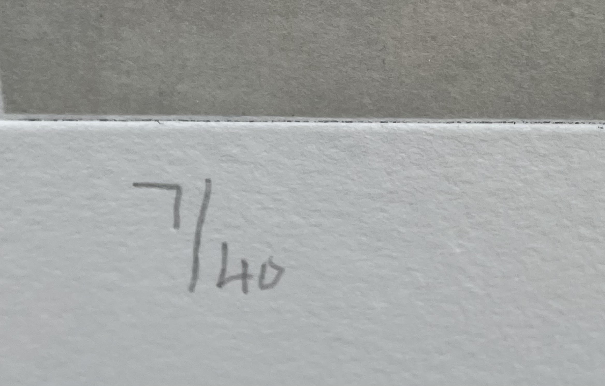 724 Sold Louis Le Brocquy - Image Samuel Beckett - Intaglio print Limited Edition 2009 - Image 3