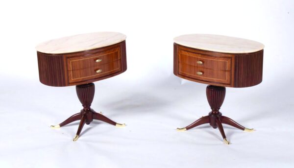 M170 Sold Pair Italian Mid Century Cabinets - La Permanente Mobili Cantù - Buffa - Gio Ponti