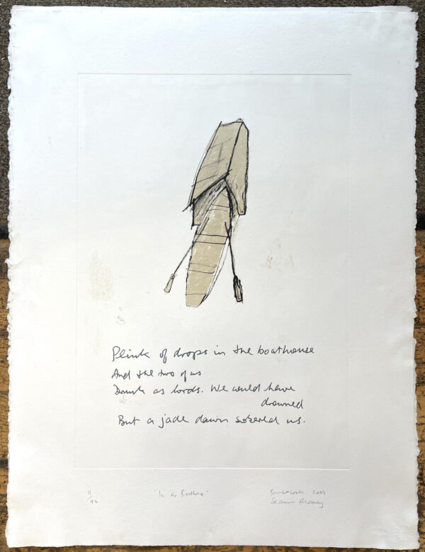 410 Sold Guttural Muse and In The Boathouse - Barrie Cooke and Seamus Heaney - Limited Edition