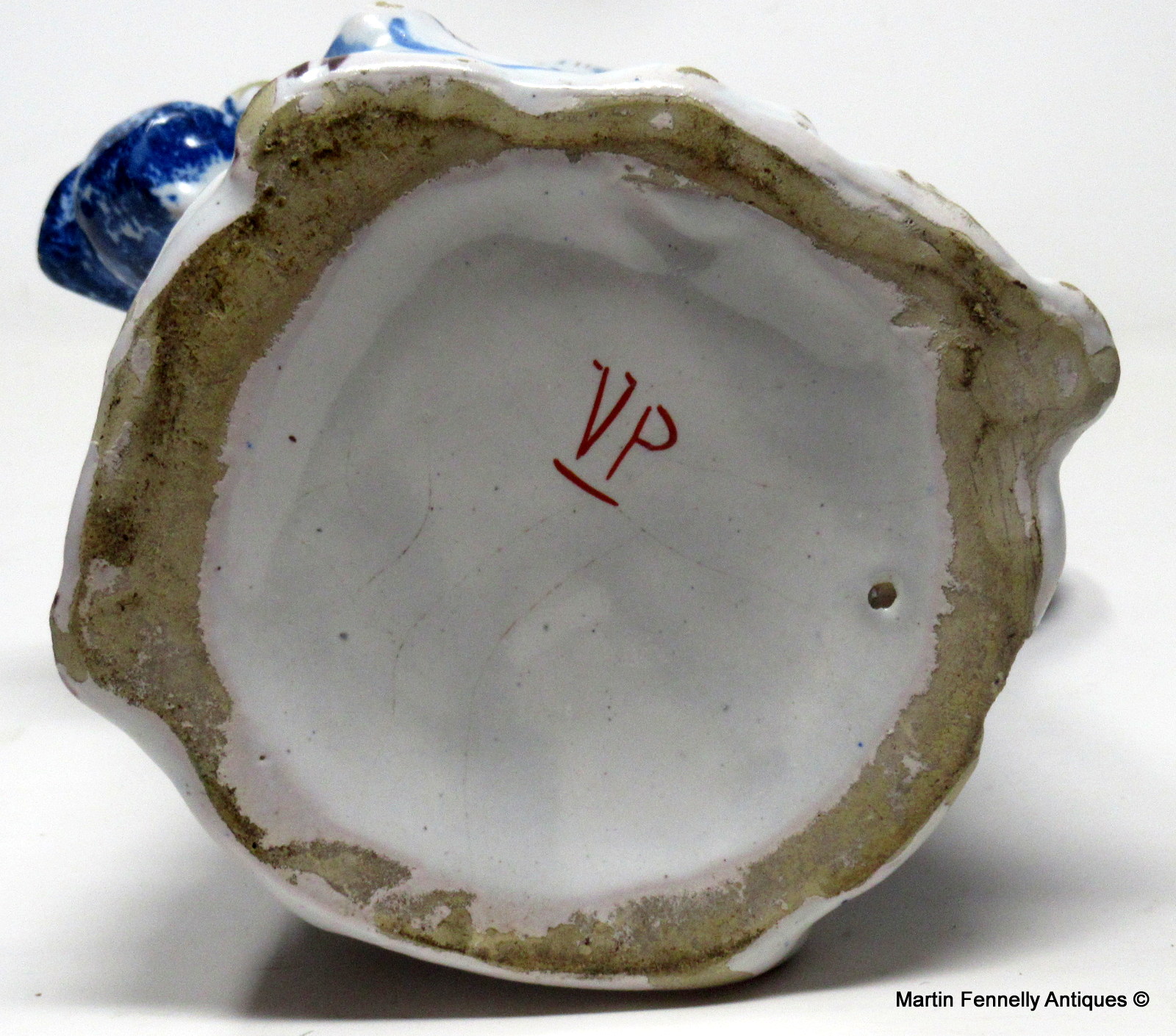 394 Delft Dutch Toby Jug - Late 19th Century - Blue and White - Image 4