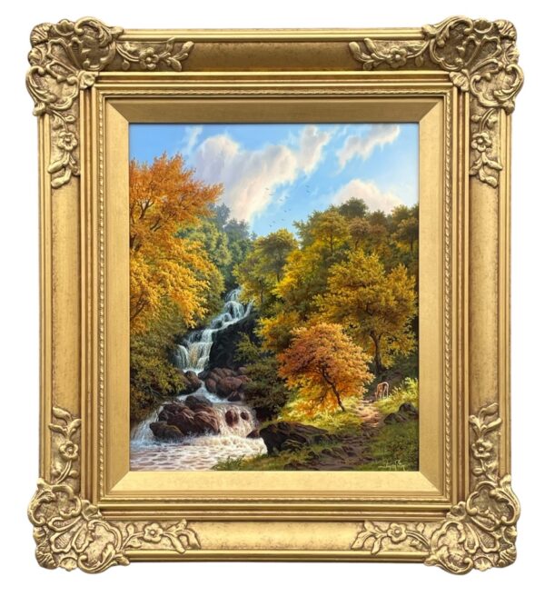 14 Painting by Daniel Van der Putten ‘Torc Waterfall Killarney National Park’