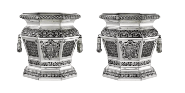 M198 Pair Walpole Wine Coolers after William Lukin