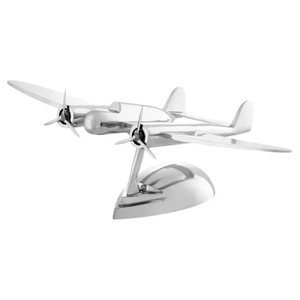 851 Aluminium Replica of the Dutch WWII GI Fokker fighter aircraft