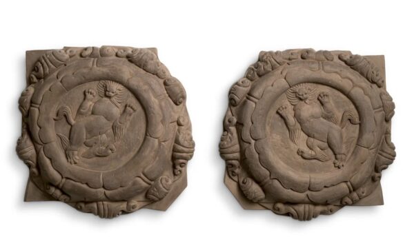 094 Pair decorative medallions after the China’s Liao dynasty (907–1125) - Met Museum NY