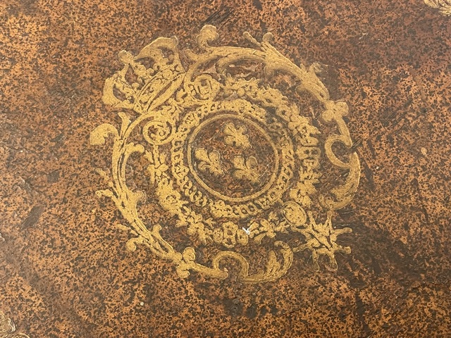 367 French Circa 1890 Cave de Liqueur - Leather Livre/Books Tantalus - Image 8