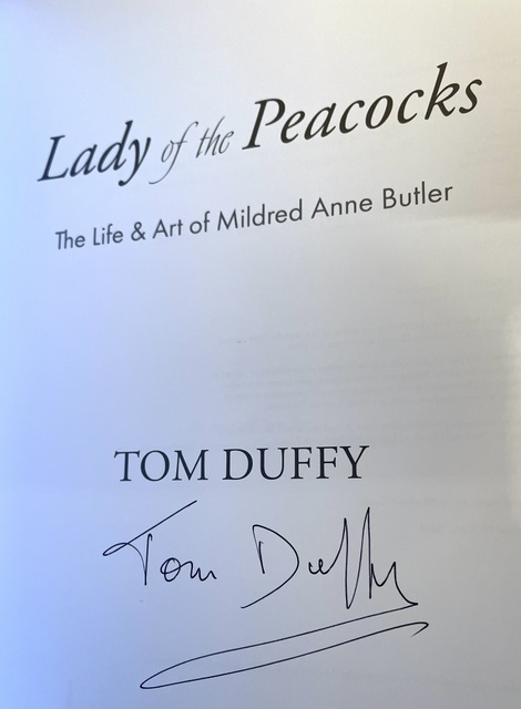 M005 Hard Cover 1st Edition - Lady of The Peacocks - Signed by Author - Image 2