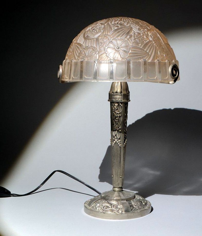 070 Hettier & Vincent original Lamp - Art Deco - French - Image 3