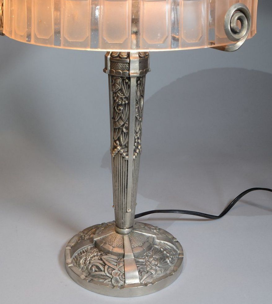070 Hettier & Vincent original Lamp - Art Deco - French - Image 5