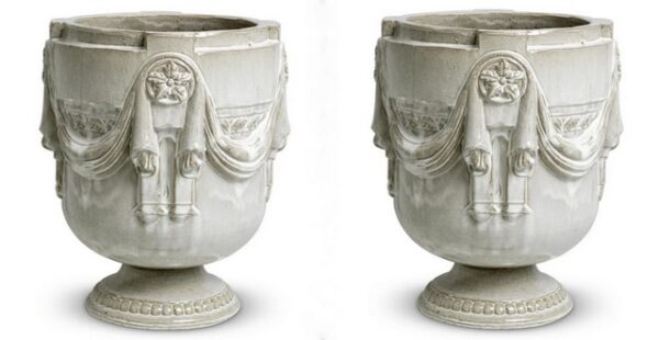 M072 Pair - Planters - Ceramic - Chandler by Eichholtz