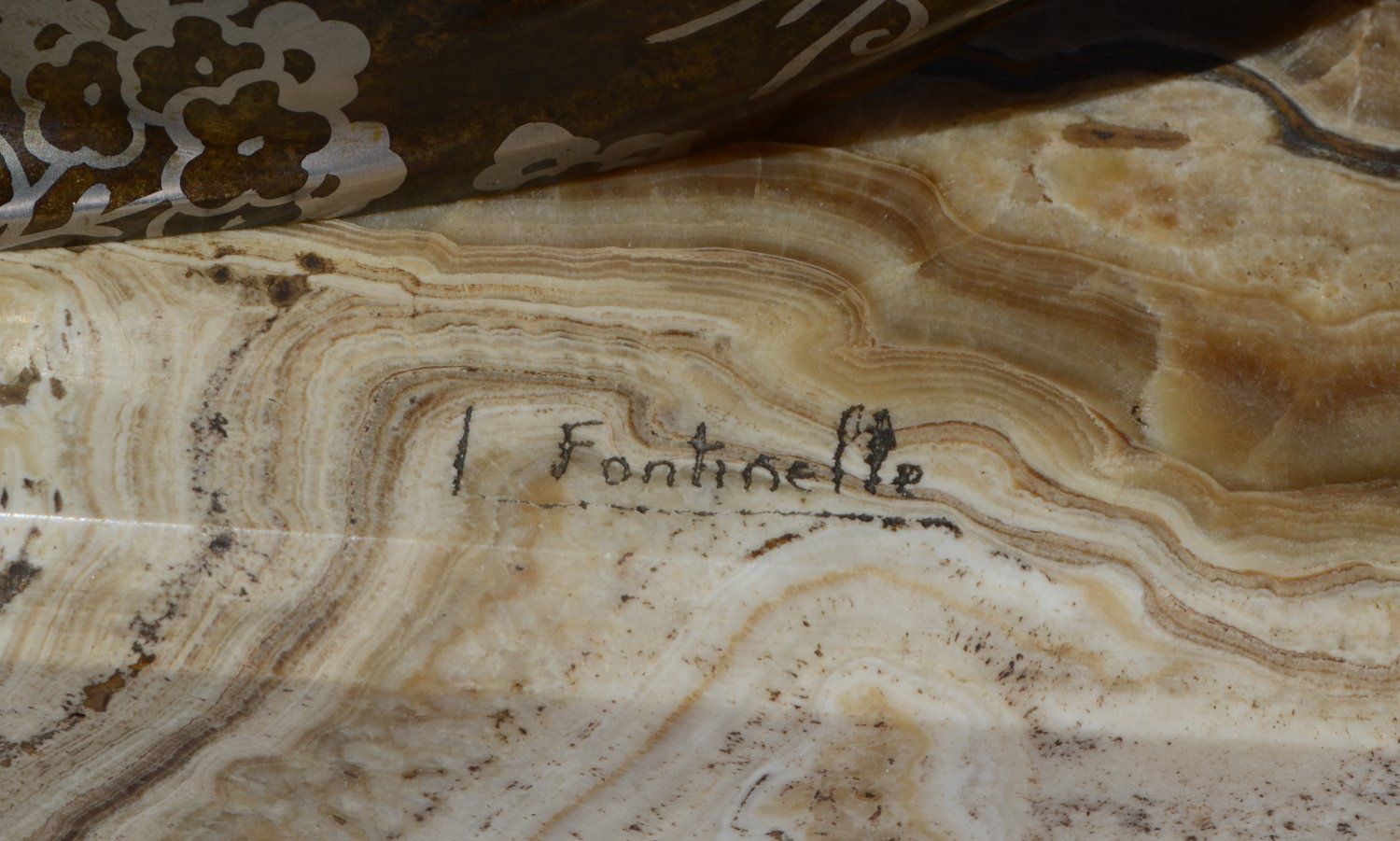 602 Louis Fontinelle (1886-1954) 'Pierro and Columbine' Original Art Deco Bronze - Image 2