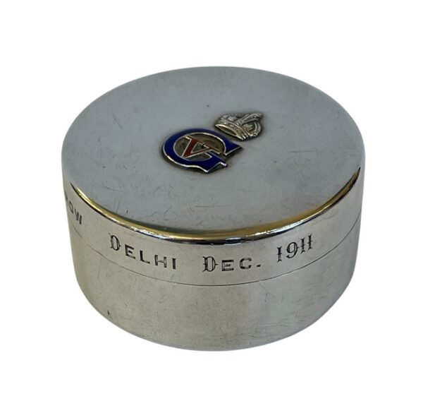 581 Rare Silver Cased Compensated Weather Barometer - Superb Royal Provenance