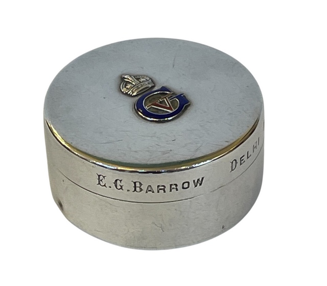 581 Rare Silver Cased Compensated Weather Barometer - Superb Royal Provenance - Image 7