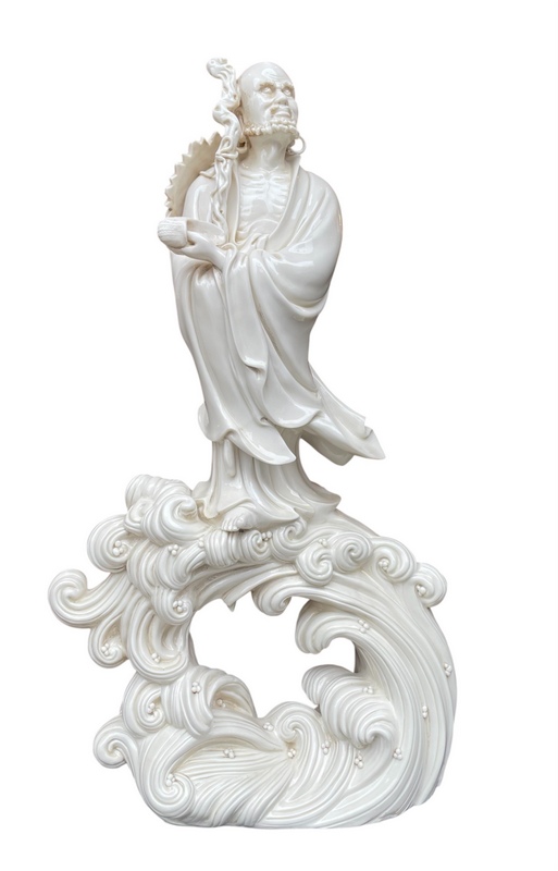 100 Chinese - Blanc de Chine - Chen Mingliang Born 1963 Sculpture Dehua