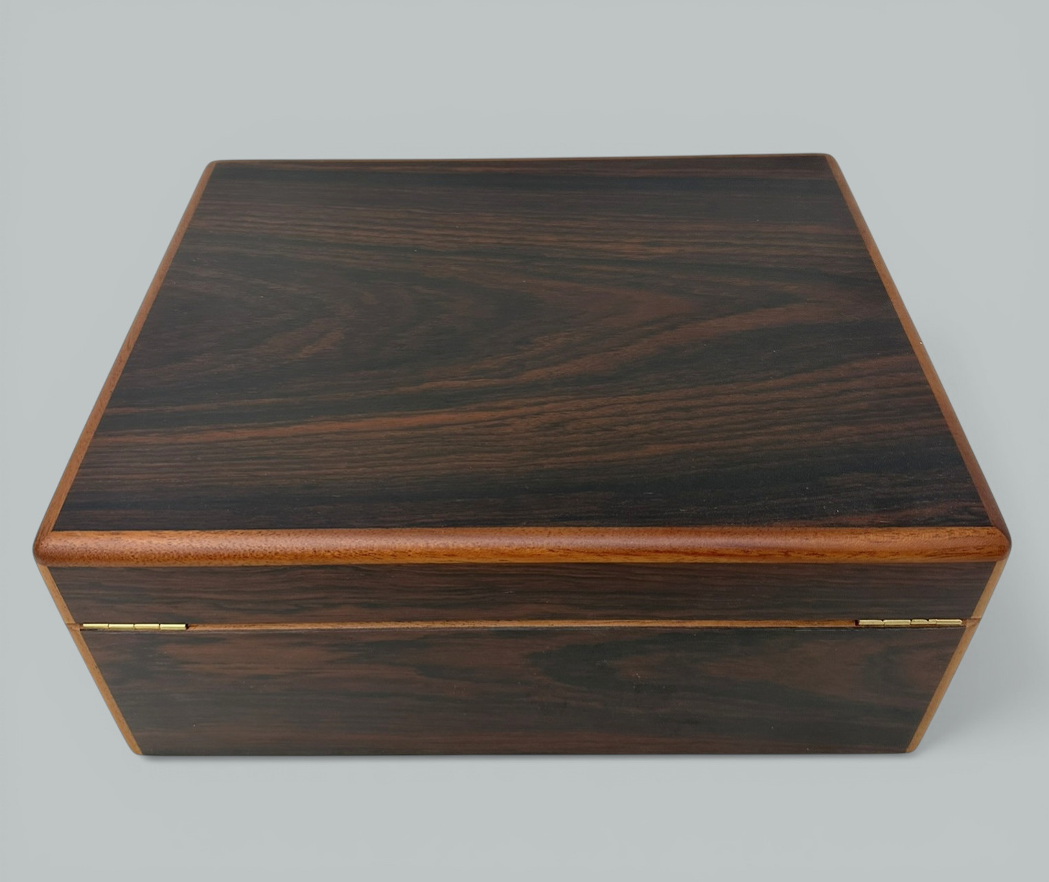 523 Rosewood Vintage Handmade Jewelry Casket Box Manning of Ireland Irish New - Image 9